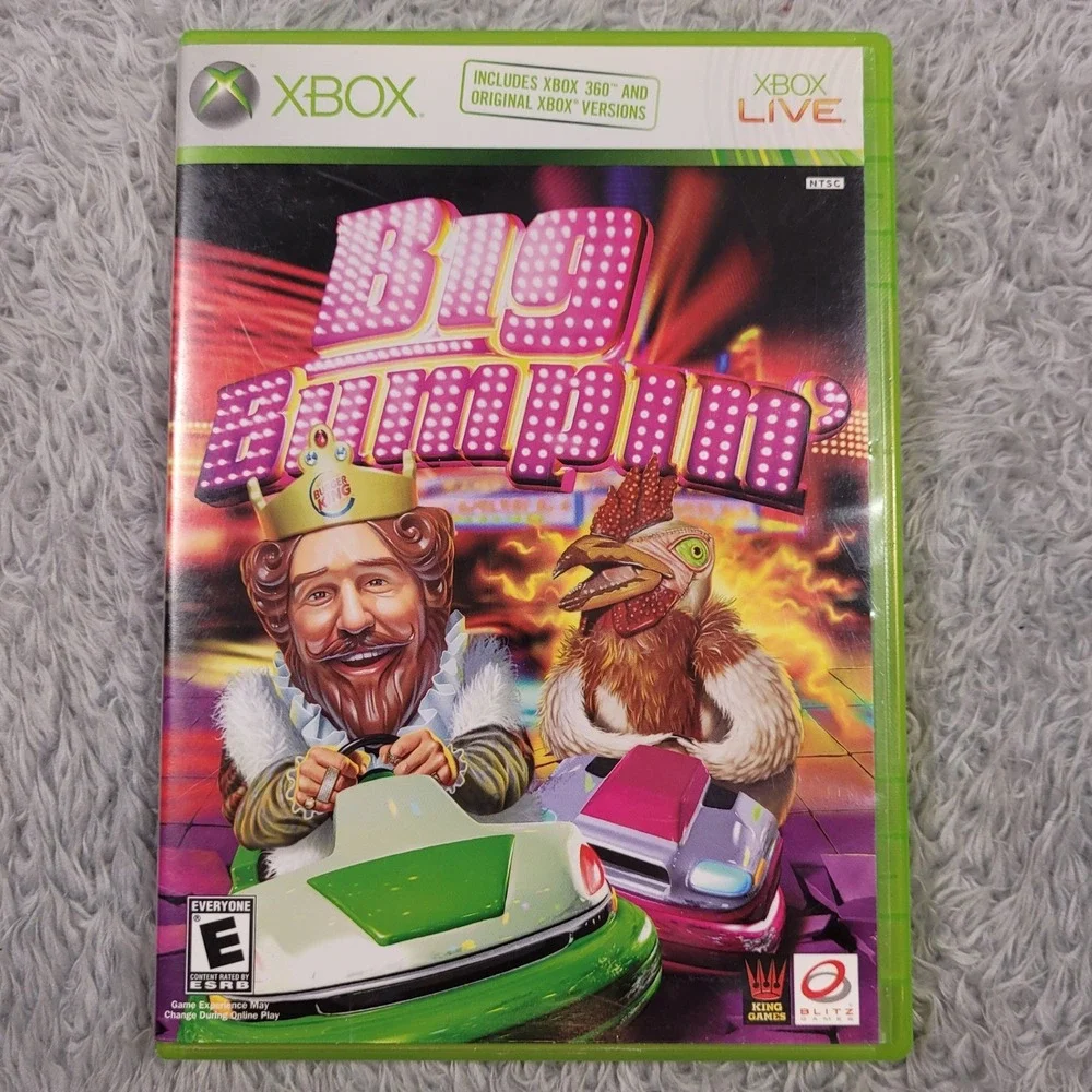 Big Bumpin (Xbox 360, 2006) Burger‎ King Game